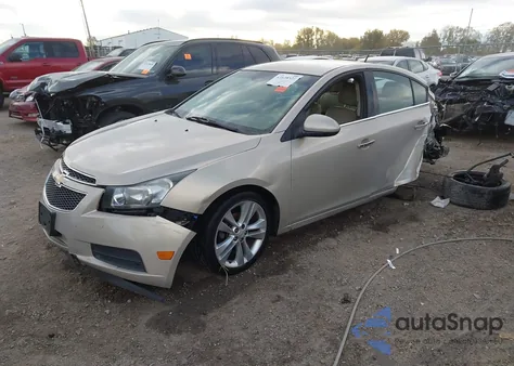 2011 Chevrolet Cruze Ltz из США, поврежденный, VIN 1G1PH5S92B7287280